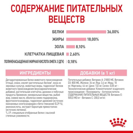 Dry food RC Kitten for kittens, 2 kg-6