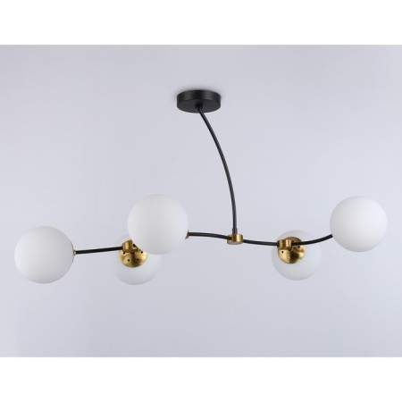 Suspended Ambrella Light, Modern, TR2548, 5HE27, Black color, bronze-1