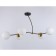 Suspended Ambrella Light, Modern, TR2548, 5HE27, Black color, bronze