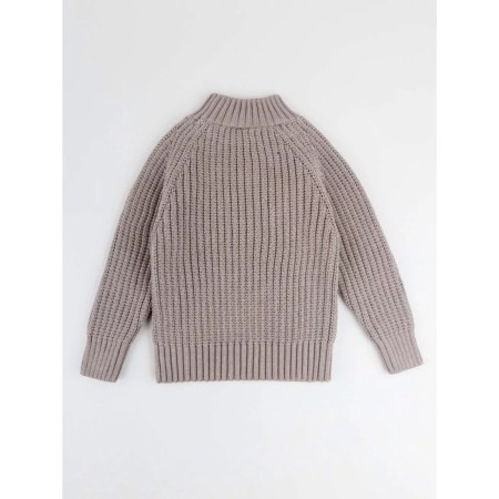 Sweater Children's Knitted Amarobaby Warm, height 92 cm, brown color-12