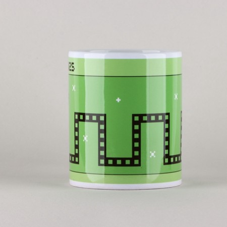 New Year. Ceramic "snake" mug, 320 ml-1