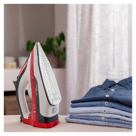 Iron SOLAC Optima Perfect PV2014, ceramic sole, 2600 watts, 35 g/min, 380 ml, red-2