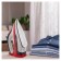 Iron SOLAC Optima Perfect PV2014, ceramic sole, 2600 watts, 35 g/min, 380 ml, red