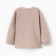 Children's blouse with long sleeve, beige color, height 56