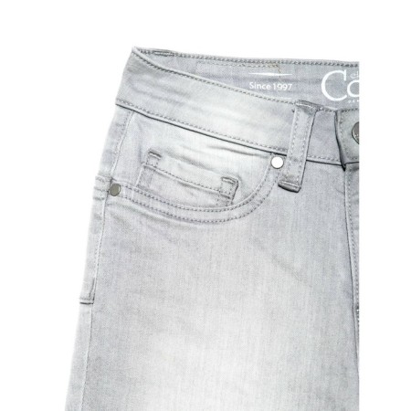 Women's jeans modeling CONTE ELEGANT SKINNY, size S, color Light Grey-4