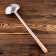 Cossack for cauldron Uzbek 52cm, light wooden handle