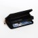Women's wallet on lightning, black color