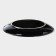Ceramic lunch plate "Moon path", d = 25 cm, blue color