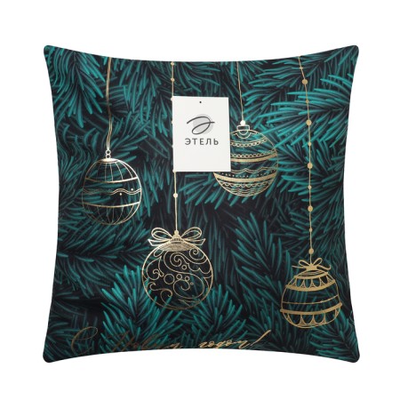 Case on the pillow Ethel "Balls", 40*40 cm, 100% polyester, velor-5