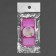 Organizer for storing trifles, 3 removable departments, 2.5 × 2.5 × 3.7 cm, color mix
