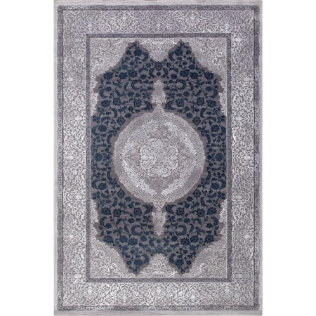 Rectangular carpet Karmen Hali Quantum, size 78x150 cm, color Grey/Grey