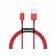 Baseus cable, Lightning - USB, 2.4 A, 1 m, red