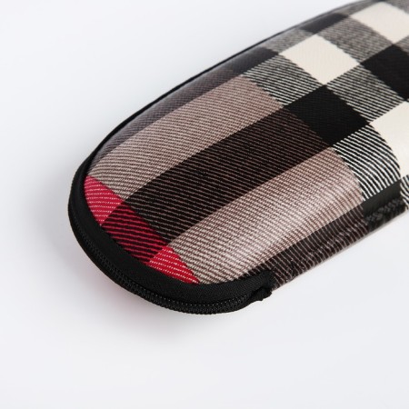Lightning glasses case, dark brown color-2