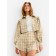 Female set (blouse, shorts) minku: casual collection color Beige Cage, size 48