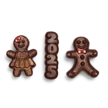 Figure from confectionery glaze "Gingerbread men", 60 g-3