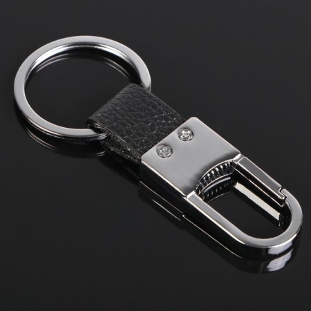 Cartage key key, clip with a loop, chrome-2