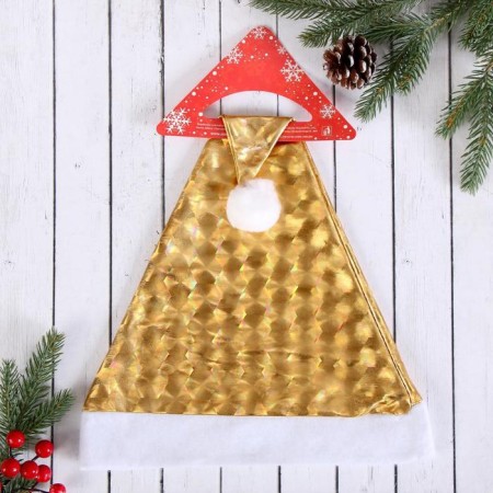 Kolpak New Year's "holography" 29x38 cm, gold-3