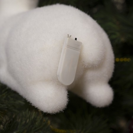 LED figure "Deer" 25 × 29 × 13 cm, phlock, batteries CR2032x2 (not in the kit), glow warm white-3