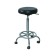 Tool "Prism" is tall, d = 45 cm, air lifting, five -pound chrome, with leg support, black color