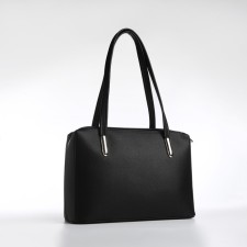 Female bag Textura, tout, average size, black color