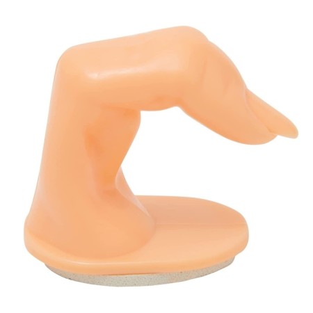 Training finger for manicure, adhesive, beige color-8