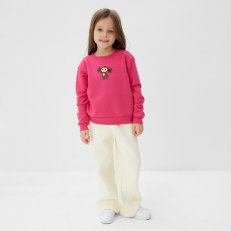 Sweatshirt Children's kaftan Cheburashka r. 30 (98-104 cm)-1