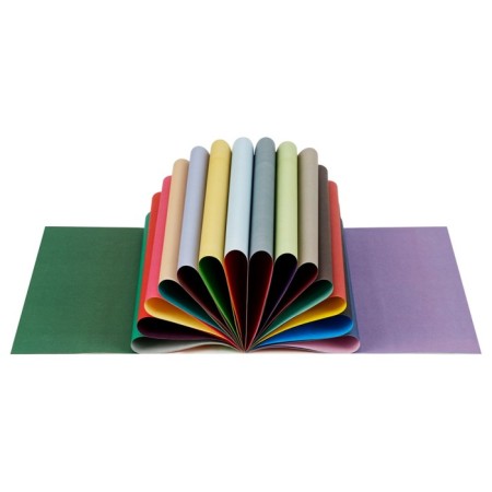 Color paper A4 16 sheets 32 colors, multi-bullets "Cheburashka", offset, bilateral, on the bracket-1