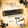 Gift handle in the case of "tender", metal gold