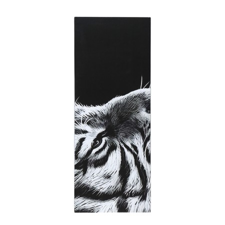 Carty clock is wall-mounted, modular "white tiger", silent, 80 x 140 cm-2