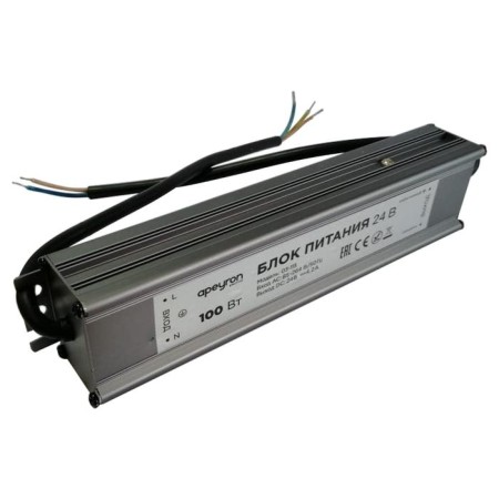 Apeyron Electrics power supply for 24 V LED tape, 100 W, IP67