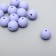Busina silicone "Round" lilac-blue d = 1.2 cm