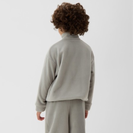 Svitshot Children's Minaku: Fleece Soft, Gray color, height 134 cm-2