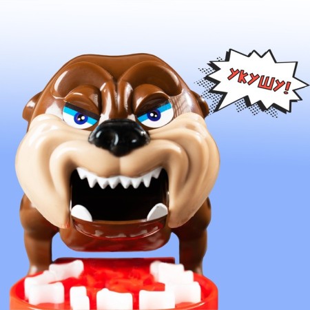 The board game to the reaction "Cusak dog", from 1 player, 10+-5