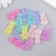 Decor for creativity plastic "Sitting bunny" matte mix 20 g 2.4x1.4x1.1 cm