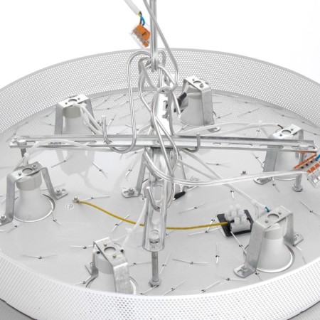 Lamp Cascade "Aletta" 7xled chrome 50x50x86cm Bayerlux-8