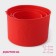 Forms for baking the cakes of the valve "Easter cakes", 3 pcs: 15.5/13/10 cm, red color red