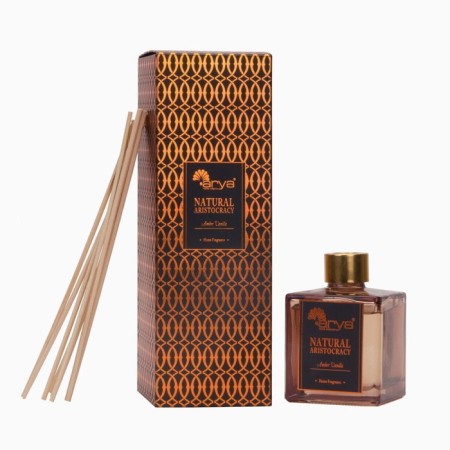 Diffusor with sticks Aromatic Arya Home Nature Aristocracy Amber Vanilla, 180 ml