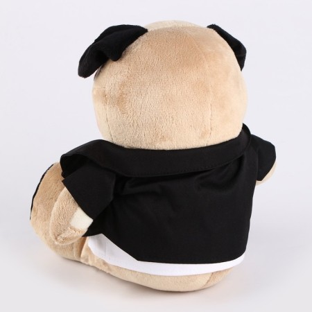 Soft toy "Bonya", in a black suit-2