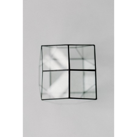 Florarium "Mayak", black seams-4