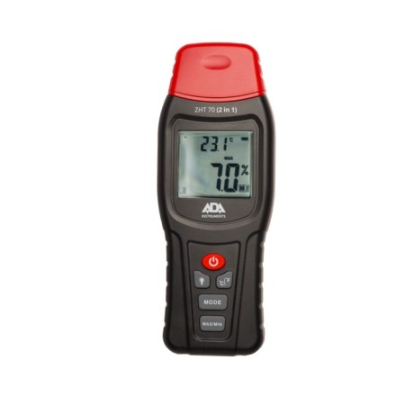 ADA ZHT 70 moisture and temperature meter, contact, 2 in 1, village/building materials. 70/2.4 %