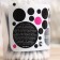 Cotton sticks Soft Care Black & White, bank, 100 pcs.