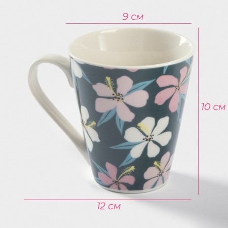 Mug Porcelain Dolyana "Vesna", 320 ml-2