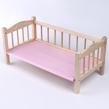 Puppet bed "Zaychat", x/b: sheet, blanket 46 × 36 cm, pillow 23 × 18 cm-2