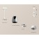 Ambrella Light, Techno, XP1143010, Gu5.3, Black Chrome color, white sand