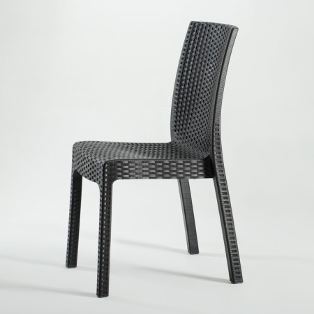Sadovy chair "Derbent", color chocolate-1