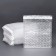 A package of runway with a valve and a glue layer, p/e, 3 layers, 18 x 16 + 5 cm, set 50 pieces