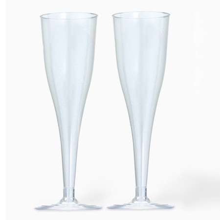 The glass is transparent for champagne "cone", 150-180 ml-2