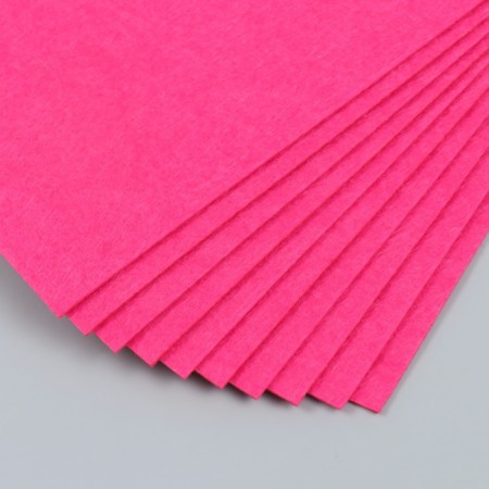 Hard felt 2 mm 20x30 cm, fuchsia-1
