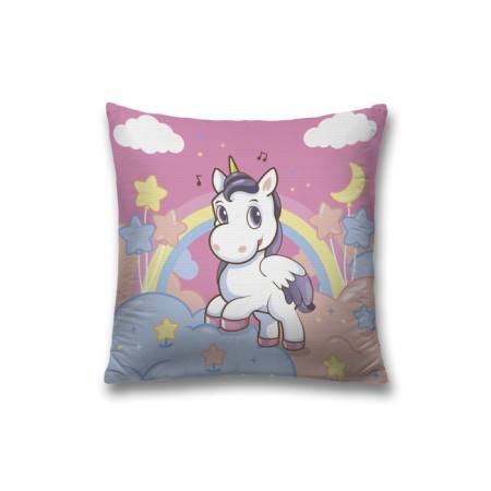 Decorative pillowcase "Musical unicorn", on a zipper, size 45x45 cm