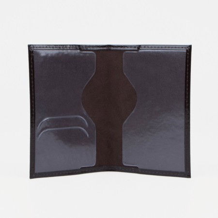 Passport cover, brown color-3